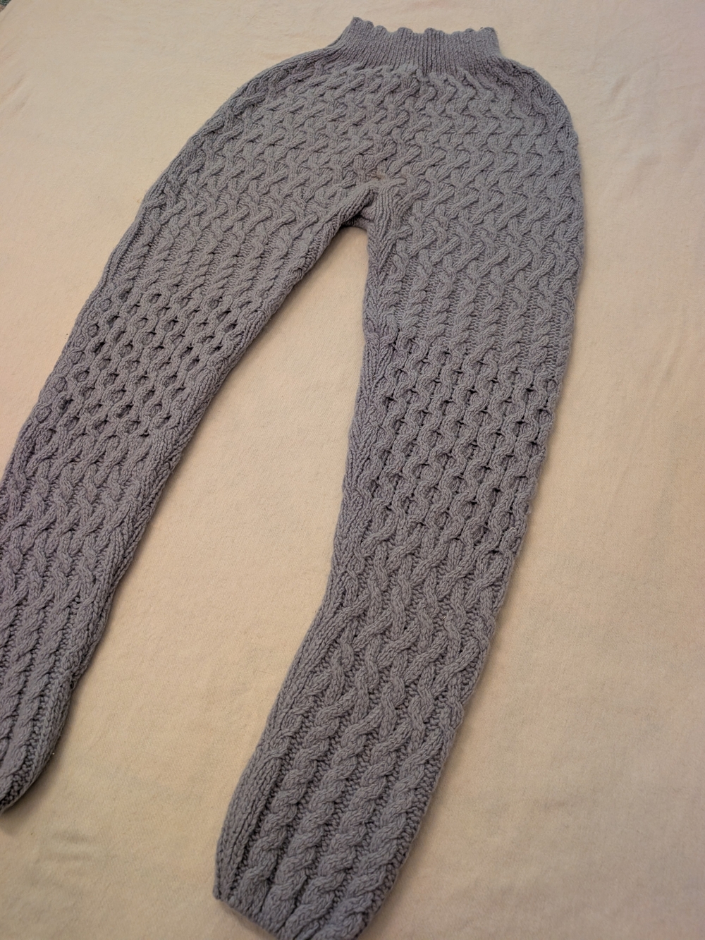 Aran Sweater Market Wool Cashmere Cable Knit Leggings